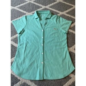 Tommy Bahama‎ Marlin Bar Campshirt Small In Mint Mojito
